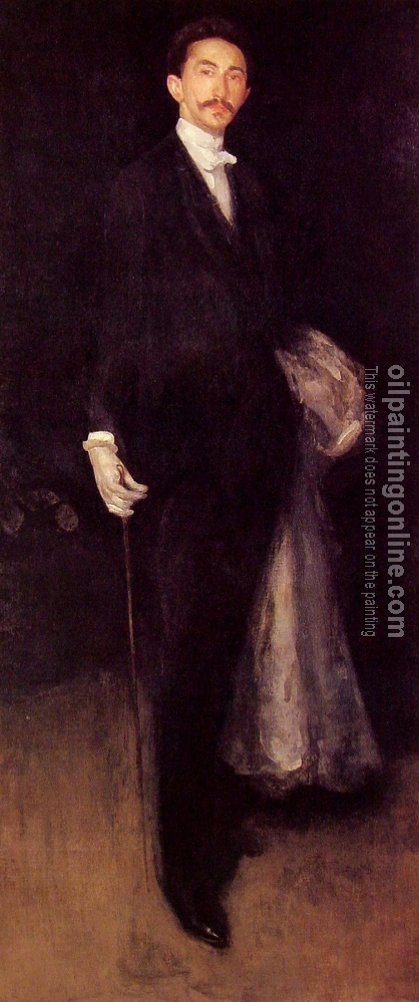 Whistler, James Abbottb McNeill - Comte Robert de Montesquiou-Fezensac